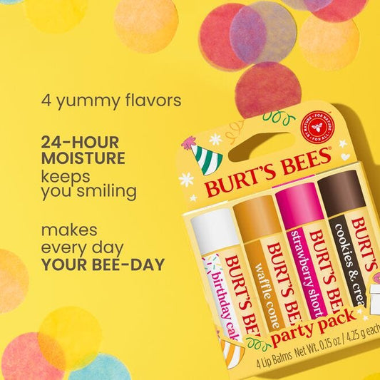 Party Pack Lip Balm – 4 Pack - US 0098
