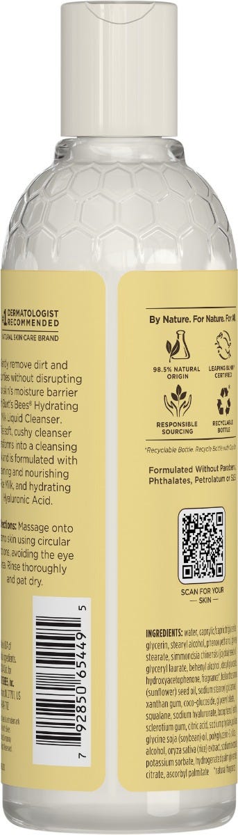 Hydrating Milk Cleanser - US 7603