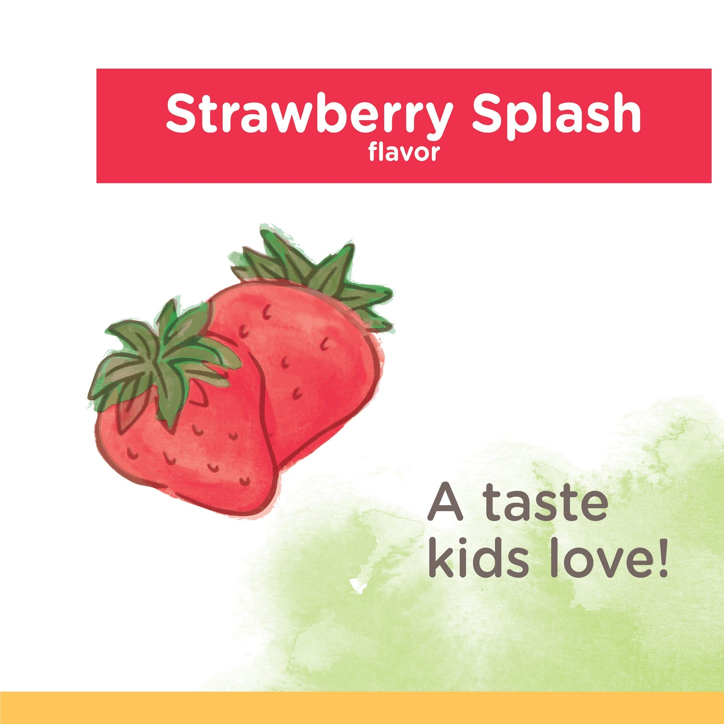 Toothpaste, Natural Flavor, with Fluoride, Strawberry Splash - US 9363
