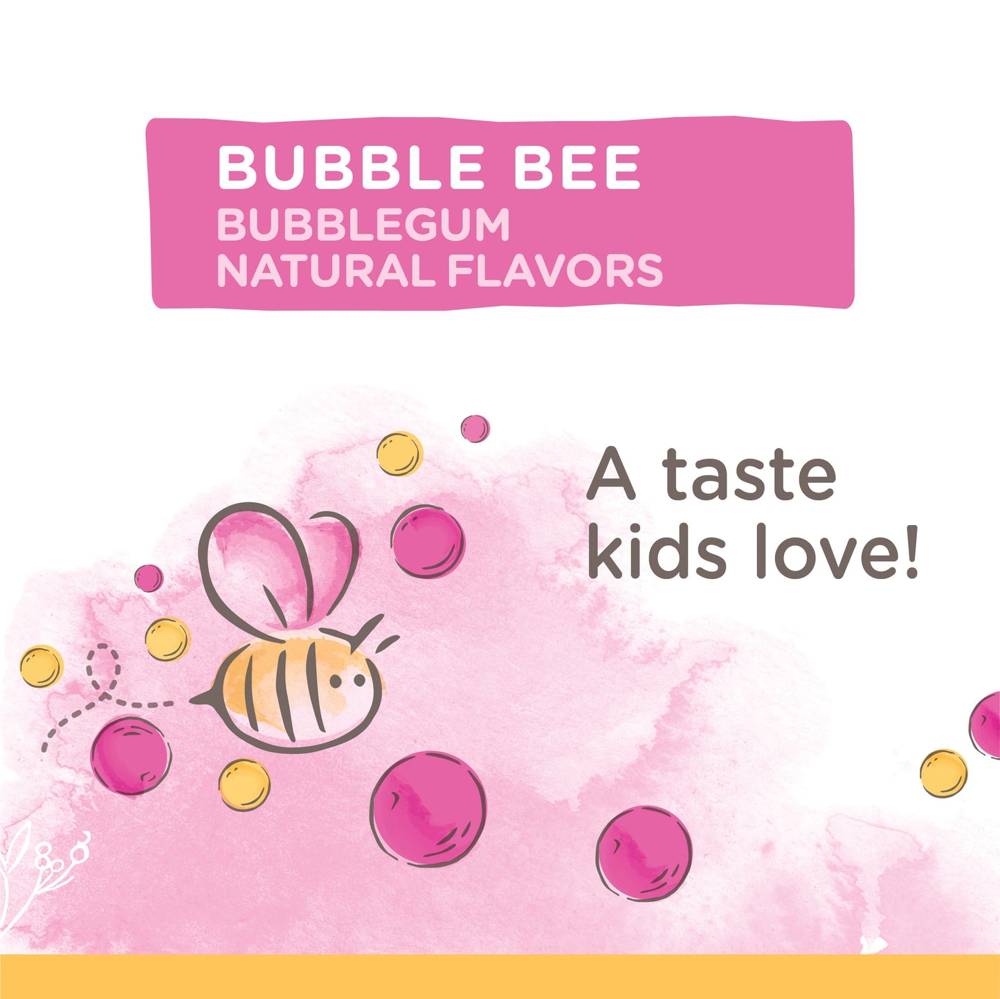 Kids Toothpaste, Natural Flavor, Fluoride Free, Bubble Bee - US 0011