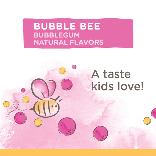 Kids Toothpaste, Natural Flavor, Fluoride Free, Bubble Bee - US 0011
