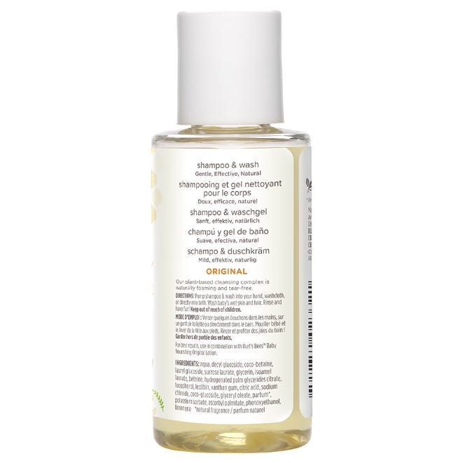 Baby Bee Shampoo & Wash - Travel Size - US 2730