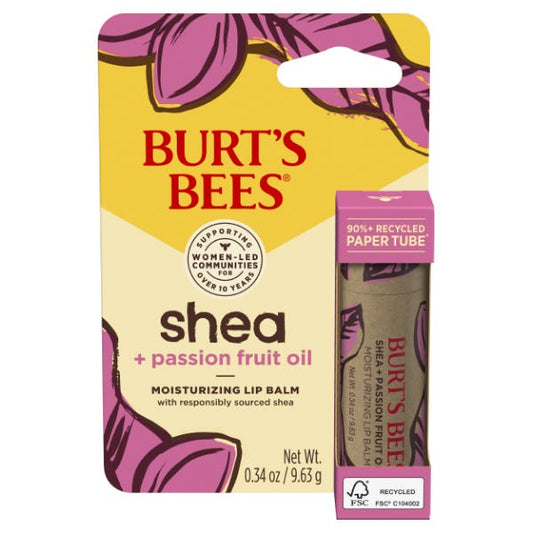 Shea + Passion Fruit Oil Moisturizing Lip Balm - US 0442