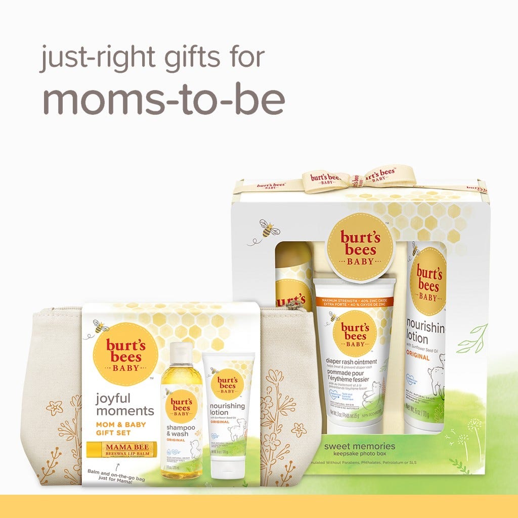 Burt's Bees Joyful Moments Baby & Mom Gift Set - US 5081