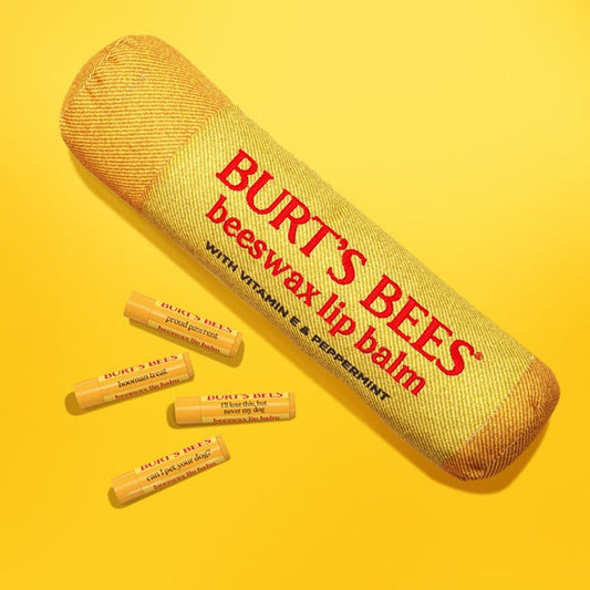 Burt’s Balm Dog Toy & Pawrent Balm 4-Pack Set - US 4072