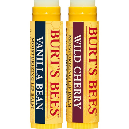 Wild Cherry/Vanilla Bean Lip Balm Twin Pack - US 9736
