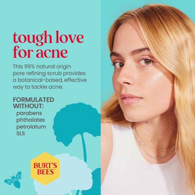 Clear & Balanced Deep Cleansing Acne Scrub with Salicylic Acid - US 1620