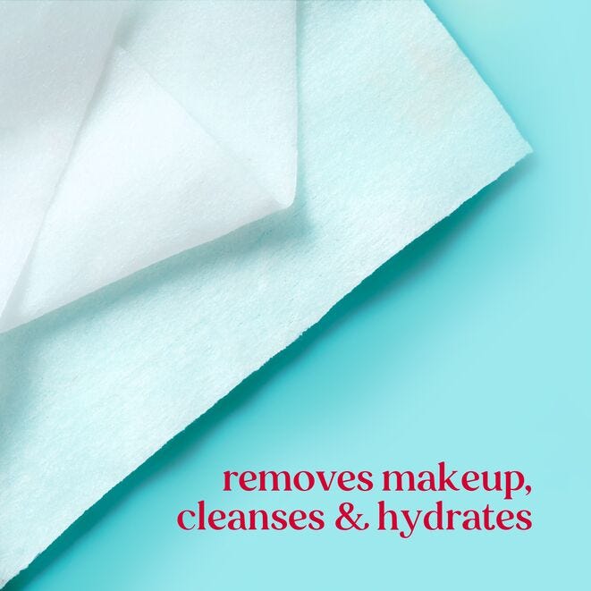 Micellar Makeup Removing Towelettes with Coconut & Lotus - US 6542