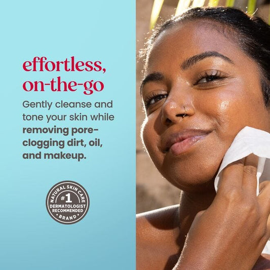 Micellar Makeup Removing Towelettes with Coconut & Lotus - US 6542