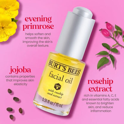 Facial Oil with Rosehip Seed Extract - US 2501