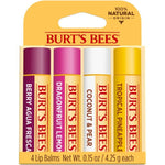 Burt's Bees Lip Balm Tropical Assortment 4 Pack - US 6172