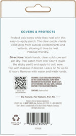 Cold Sore Healing Patch - US 0797