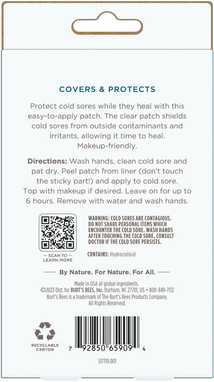 Cold Sore Healing Patch - US 0797