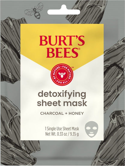 Detoxifying Charcoal Sheet Mask with Honey - US 6696