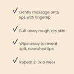 Conditioning Coffee Grounds Lip Scrub - US 3948