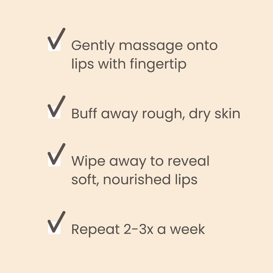 Conditioning Coffee Grounds Lip Scrub - US 3948