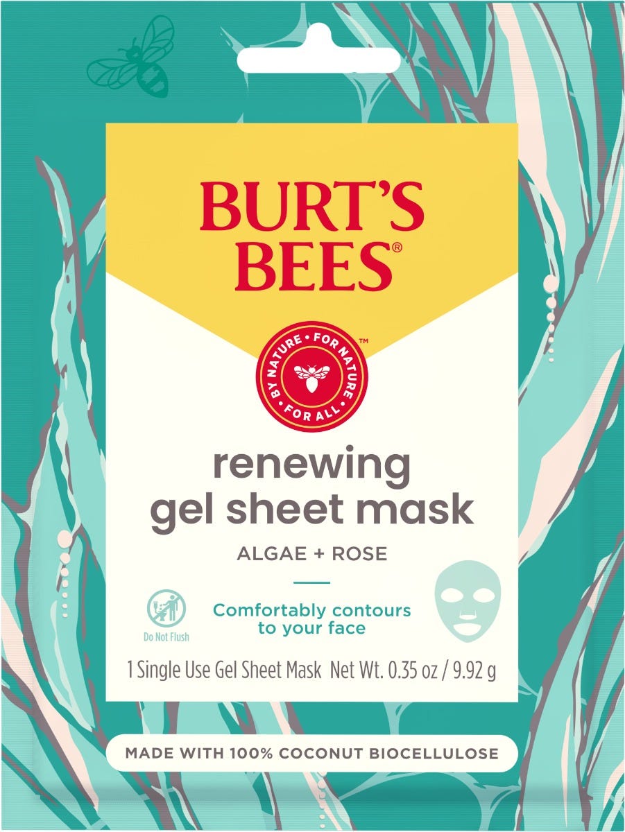 Renewing Biocellulose Gel Face Mask - US 5115